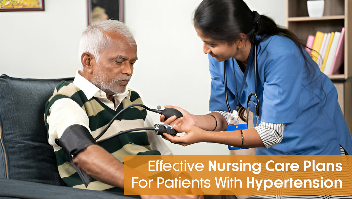 Effective nursing care plans for people with hypertension
