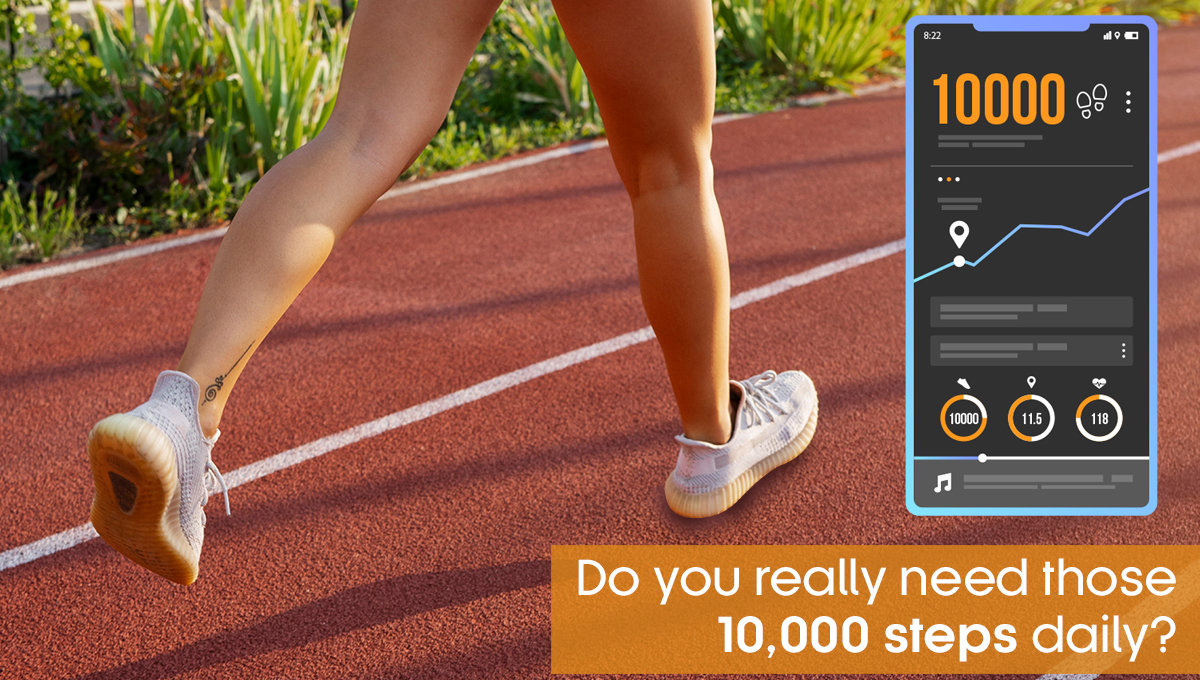 Do you really need those 10,000 steps daily