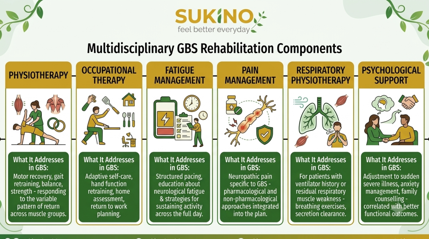 GBS Recovery | GBS Syndrome Recovery: Why Every Patient Needs a Personalised Rehabilitation Plan | Sukino Rehabilitation, Home Healthcare and Continuum Care Provider